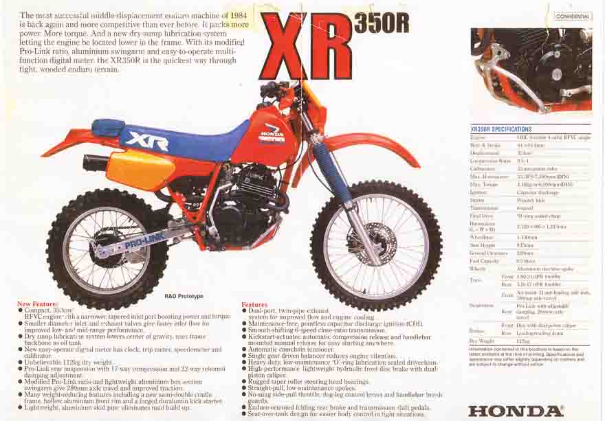 honda xr350 for sale craigslist